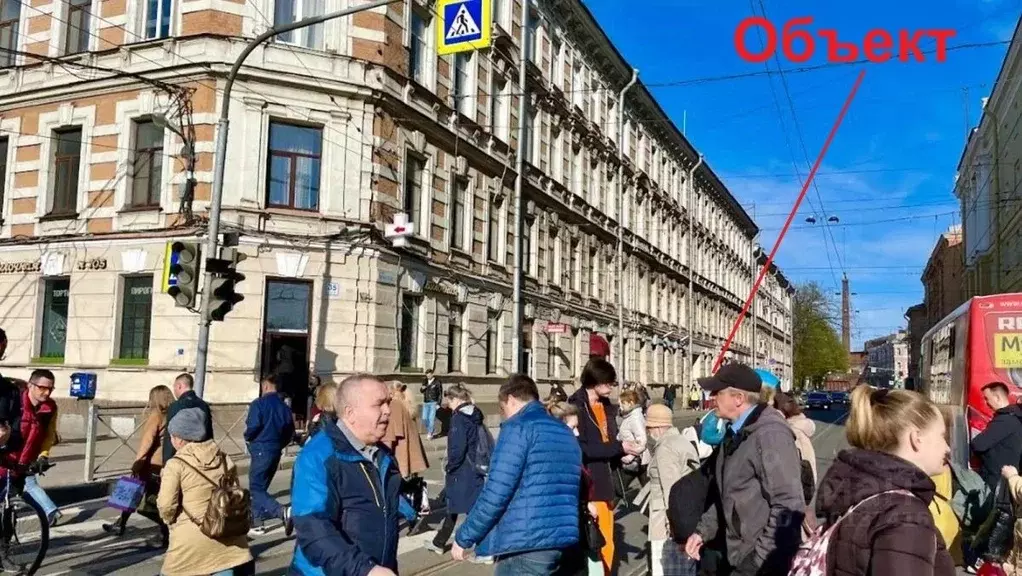 Помещение свободного назначения в Санкт-Петербург ул. Комсомола, 35 ... - Фото 2
