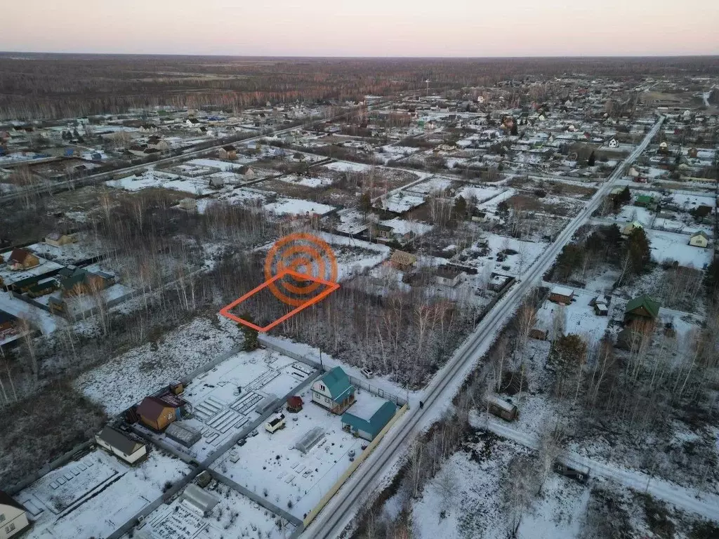 Участок в Тюменская область, Нижнетавдинский муниципальный округ, ... - Фото 1