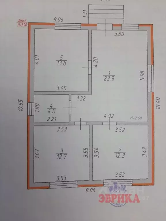 Дом в Краснодарский край, Крымск Советская ул., 72А (71 м) - Фото 1