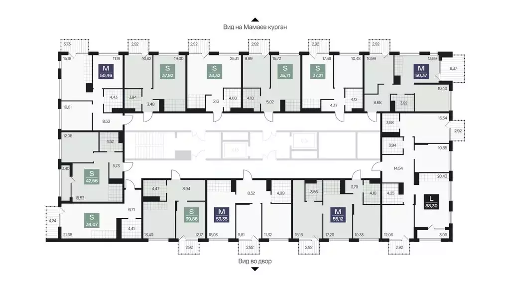 3-к кв. Волгоградская область, Волгоград просп. Имени В.И. Ленина, 59Г ... - Фото 2