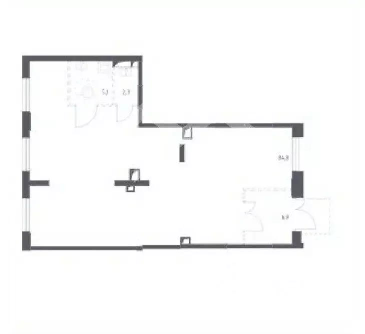 Помещение свободного назначения в Московская область, Мытищи ул. ... - Фото 2