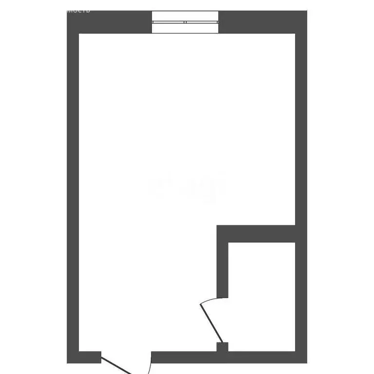 Квартира-студия: Кемерово, Ленинградский проспект, 18А (17 м) - Фото 1