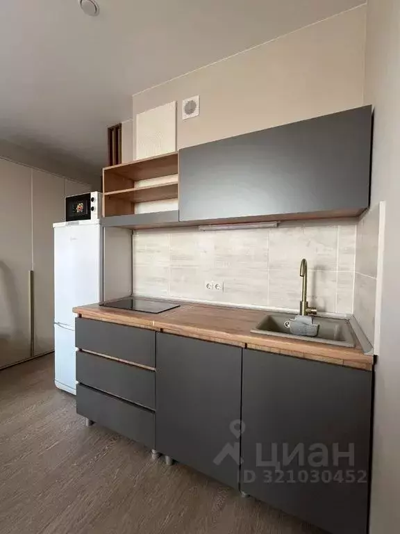 Студия Новосибирская область, Обь Октябрьская ул., 5 (26.0 м) - Фото 1