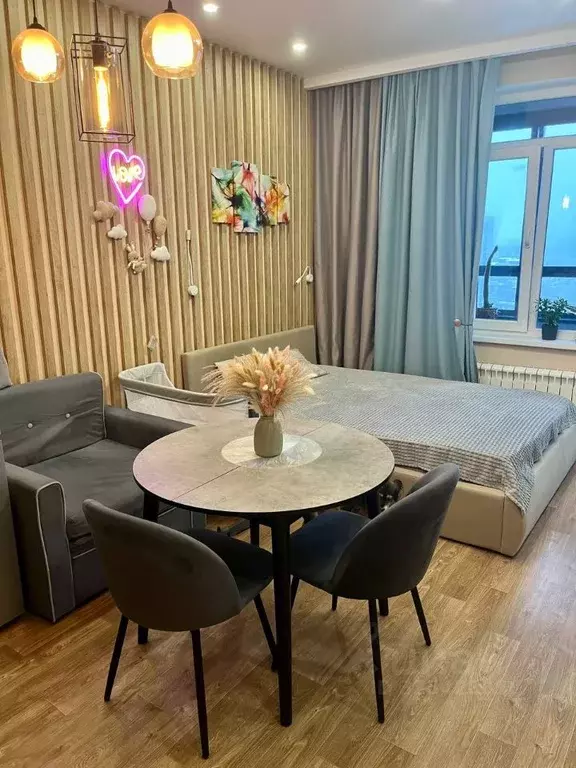 Студия Московская область, Мытищи ул. Академика Каргина, 23А (28.0 м) - Фото 1