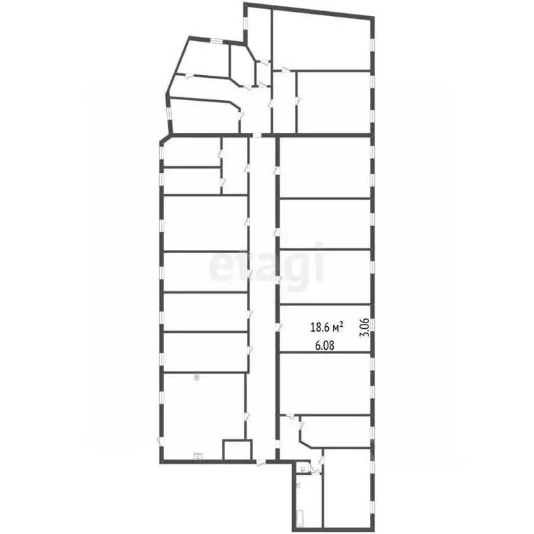 Комната Санкт-Петербург Старорусская ул., 5/3 (18.6 м) - Фото 2