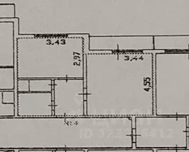 1-к кв. Ленинградская область, Всеволожский район, пос. Бугры ул. ... - Фото 2
