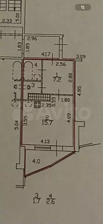 Квартира-студия, 27,2 м, 12/25 эт. - Фото 0