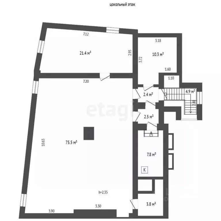 Офис в Ростовская область, Ростов-на-Дону Малый пер., 9 (280 м) - Фото 2