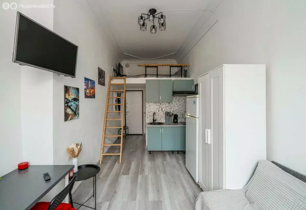 Квартира-студия: Санкт-Петербург, Верейская улица, 40 (24 м) - Фото 2