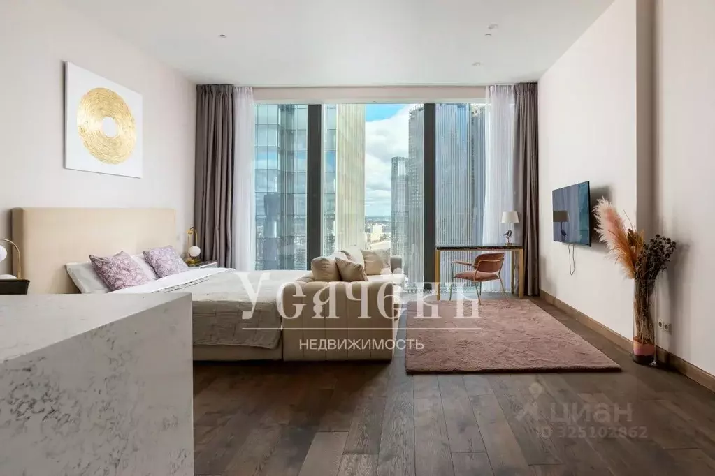 Студия Москва 1-й Красногвардейский проезд, 22с1 (51.0 м) - Фото 2