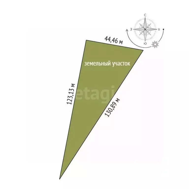 Участок в Амурская область, Благовещенский район, с. Игнатьево  (132.1 ... - Фото 2