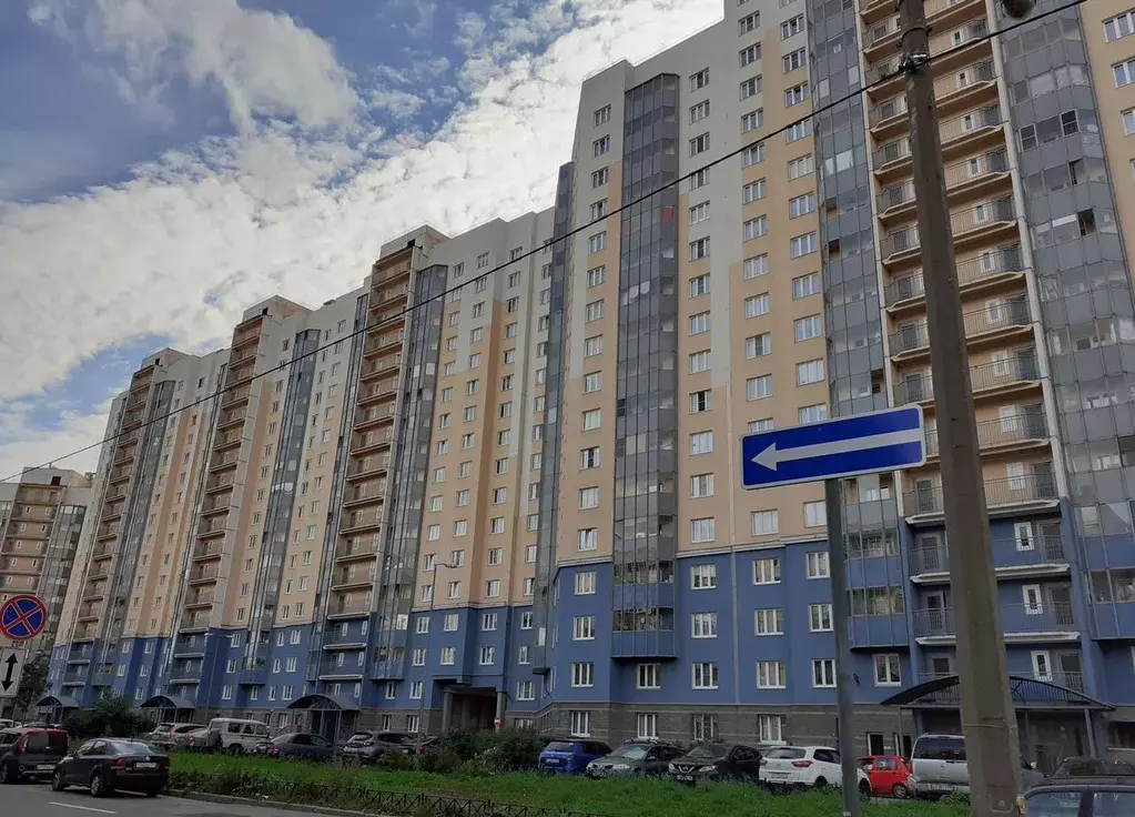 1-к кв. Санкт-Петербург ул. Коллонтай, 5/1 (35.0 м) - Фото 1