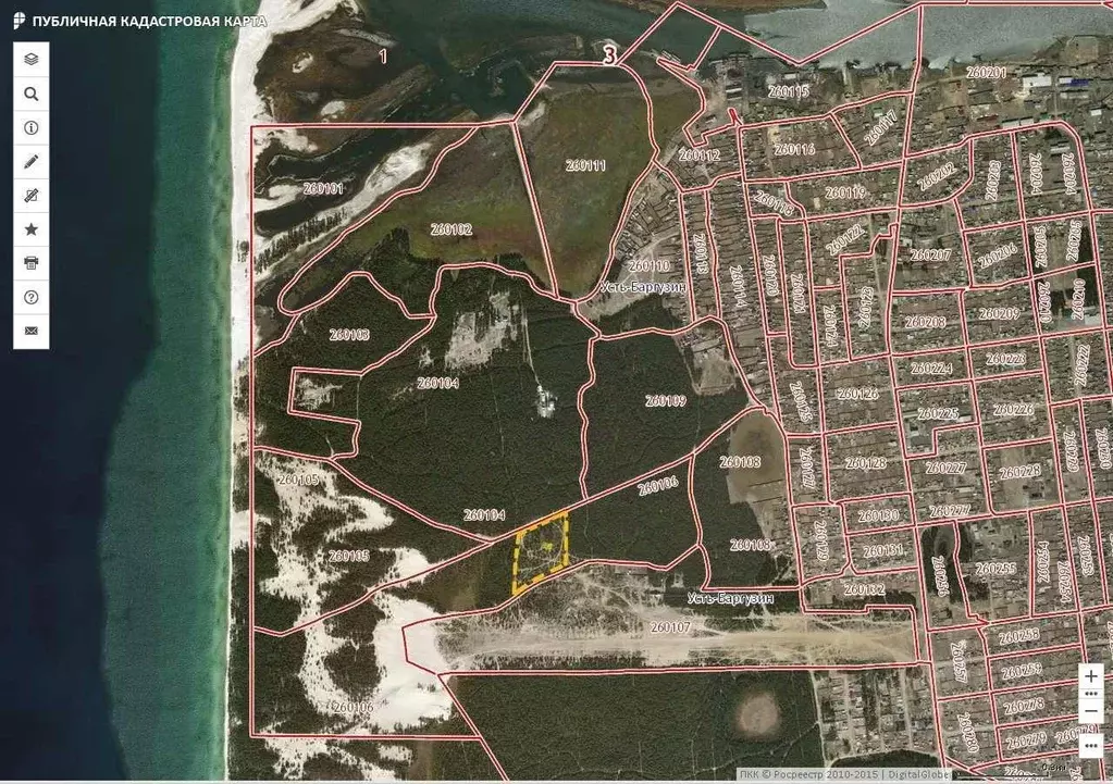 Участок в Бурятия, Баргузинский район, Усть-Баргузин пгт ул. ... - Фото 1