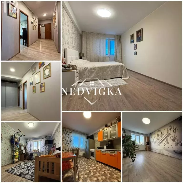 Квартира, 3 комнаты, 81.59 м - Фото 1