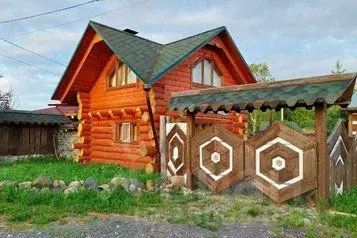 Дом в Карелия, Кондопожский район, Янишпольское с/пос, д. Тулгуба  (60 ... - Фото 1