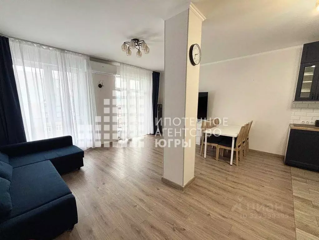 2-к кв. Ханты-Мансийский АО, Ханты-Мансийск Комсомольская ул., 56 ... - Фото 1