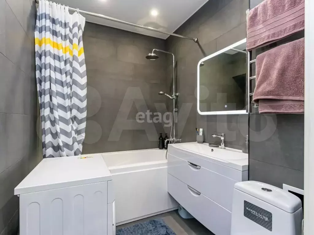 1-к. квартира, 40 м, 14/18 эт. - Фото 1