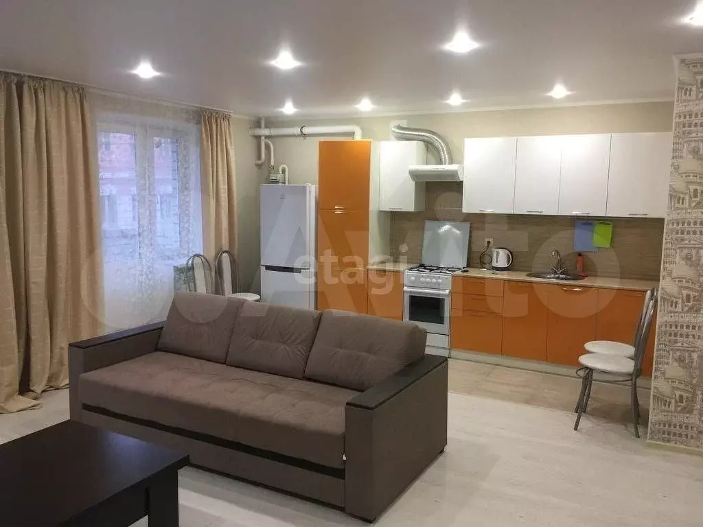 Квартира-студия, 46 м, 1/9 эт. - Фото 0