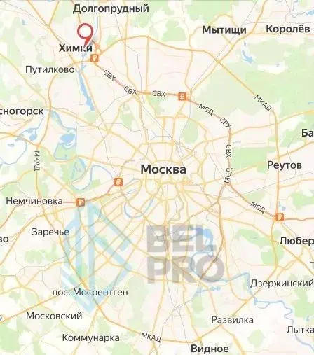 Торговая площадь в Московская область, Химки ул. Юннатов, 10 (65 м) - Фото 1