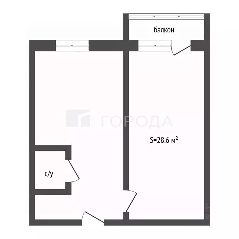 1-к кв. Алтайский край, Барнаул ул. 42-й Краснознаменной Бригады, 8А ... - Фото 2