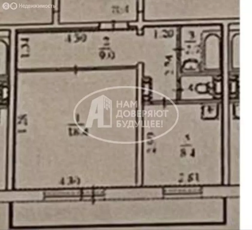 1-комнатная квартира: деревня Кондратово, Красавинская улица, 10 (39.7 ... - Фото 0