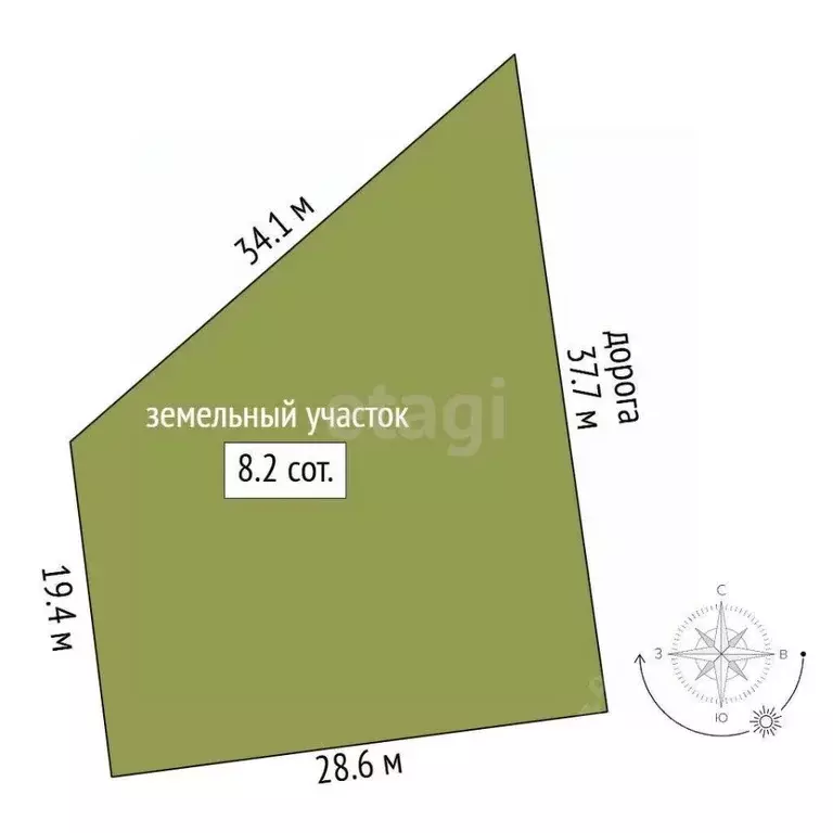 Участок в Челябинская область, Сосновский муниципальный округ, пос. ... - Фото 2