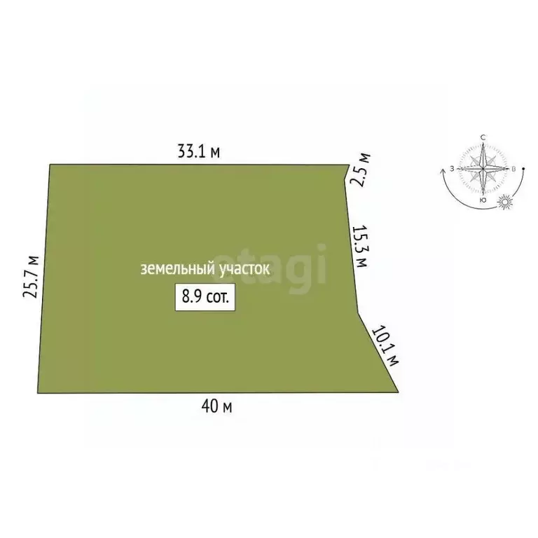 Участок в Ленинградская область, Всеволожский район, Бугровское ... - Фото 2