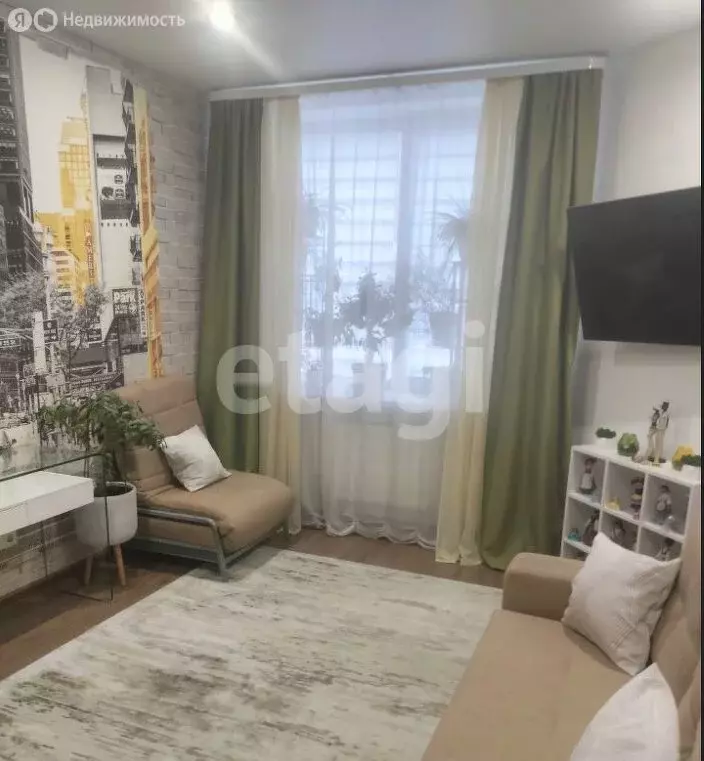 Квартира-студия: село Немчиновка, Рублёвский проезд, 21 (29 м) - Фото 0