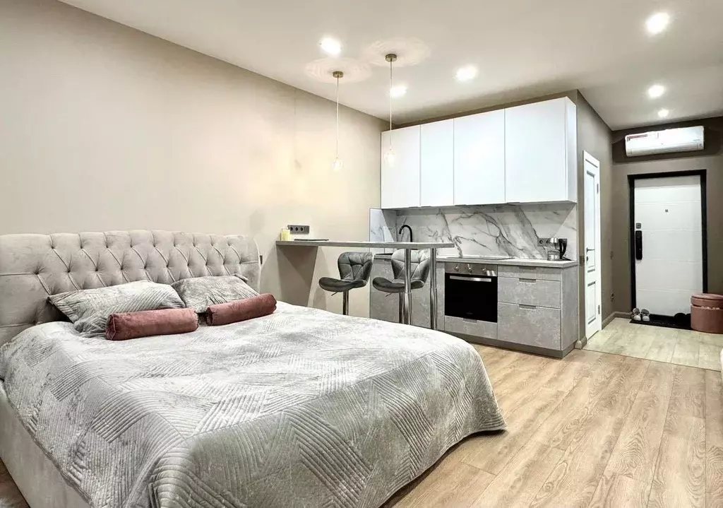 Студия Москва Ходынский бул., 20А (32.2 м) - Фото 1