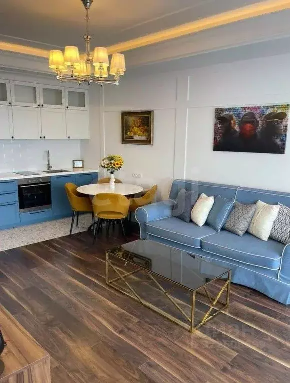 2-к кв. Крым, Ялта муниципальный округ, Ливадия пгт ул. Виноградная, ... - Фото 1