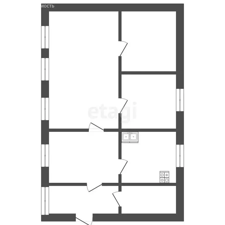 Дом в село Столовое, Советская улица (47.6 м) - Фото 0