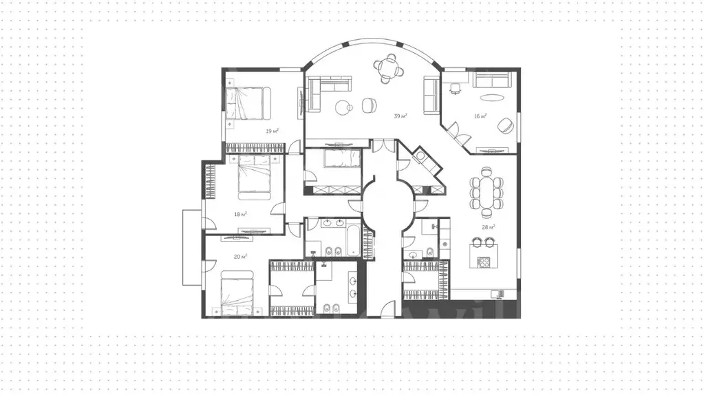 5-к кв. Москва Большая Татарская ул., 7к1 (215.0 м) - Фото 1