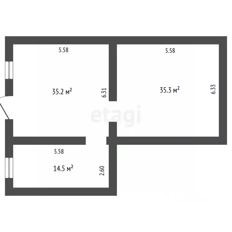 Помещение свободного назначения в Крым, Бахчисарай ул. Мира, 3 (85 м) - Фото 1