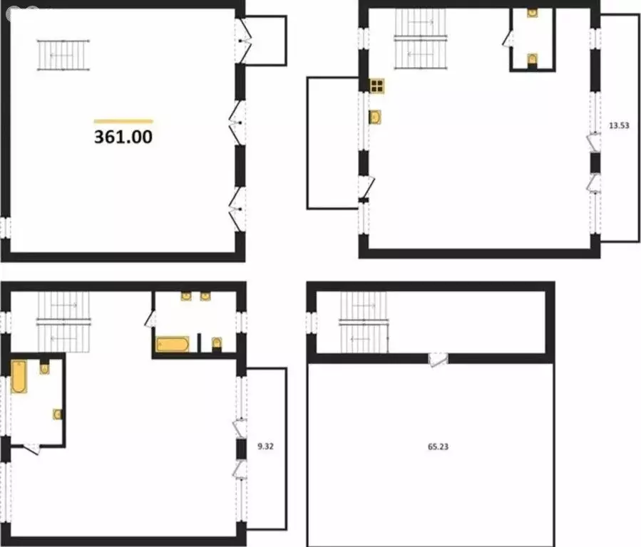 Дом в Самара, улица Берег реки Волги, 9Б (361 м) - Фото 2