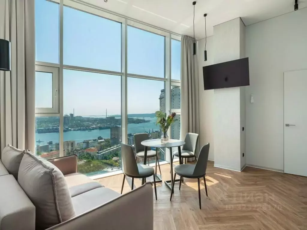 1-к кв. Приморский край, Владивосток Тигровая ул., 16А (50.0 м) - Фото 1