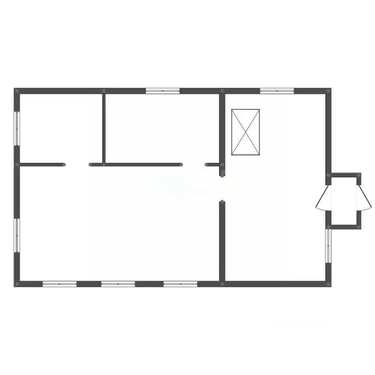 Дом в Амурская область, Свободный Пожарный пер., 49 (42 м) - Фото 2