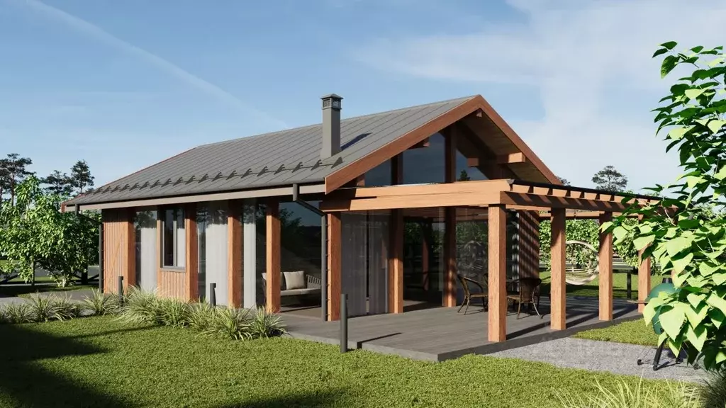 Дом в Омская область, Омский район, Новотроицкое с/пос, Белояр кп ул. ... - Фото 0