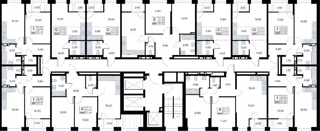 Студия Приморский край, Владивосток ул. Нейбута, 135 (27.7 м) - Фото 2