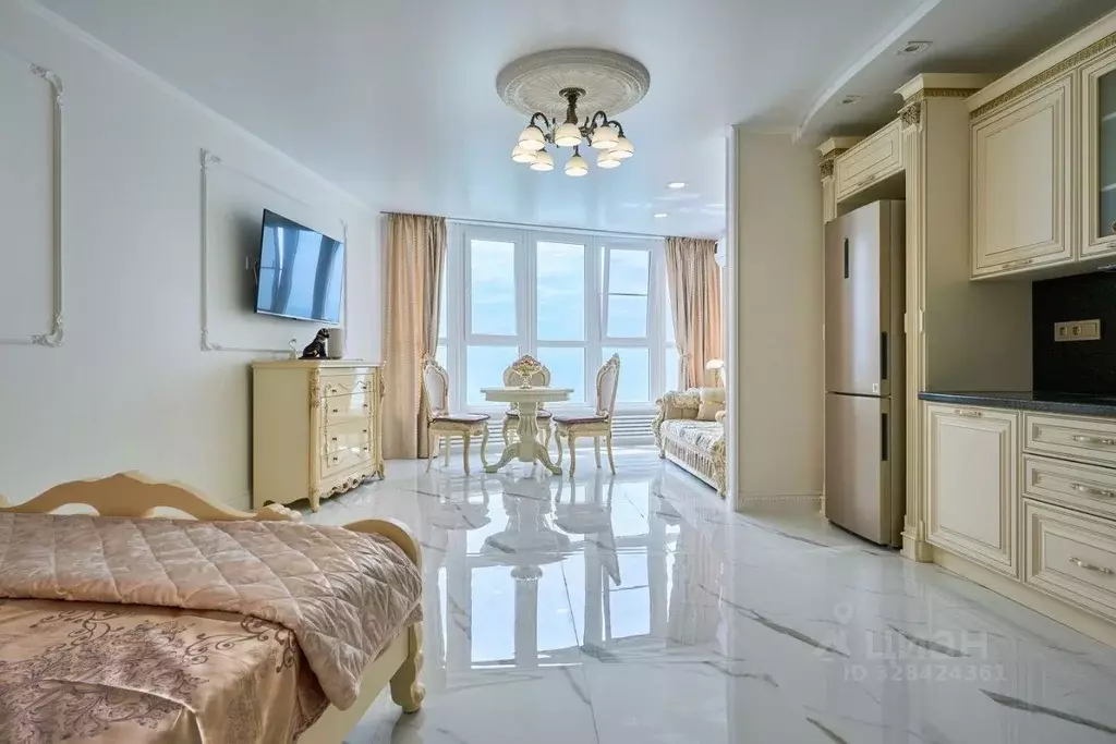 Студия Краснодарский край, Сочи Приморье мкр, ул. Есауленко, 6Ак2 ... - Фото 1