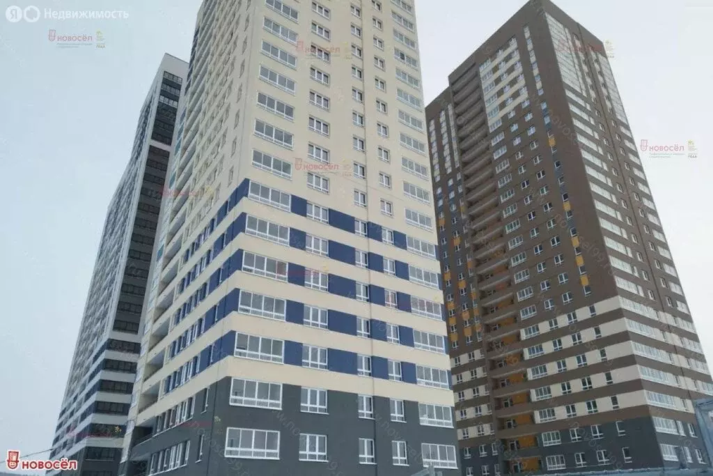 Квартира-студия: Екатеринбург, улица Новостроя, 3А (23 м) - Фото 2