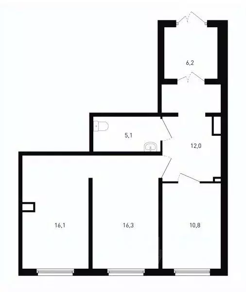 Торговая площадь в Ростовская область, Ростов-на-Дону просп. Маршала ... - Фото 1