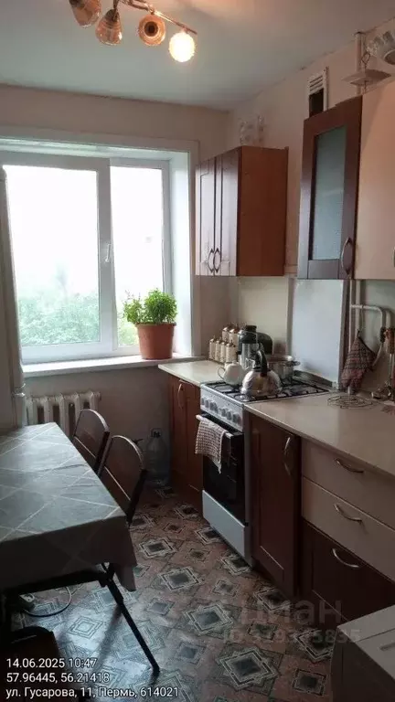 3-к кв. Пермский край, Пермь ул. Гусарова, 11 (53.3 м) - Фото 1