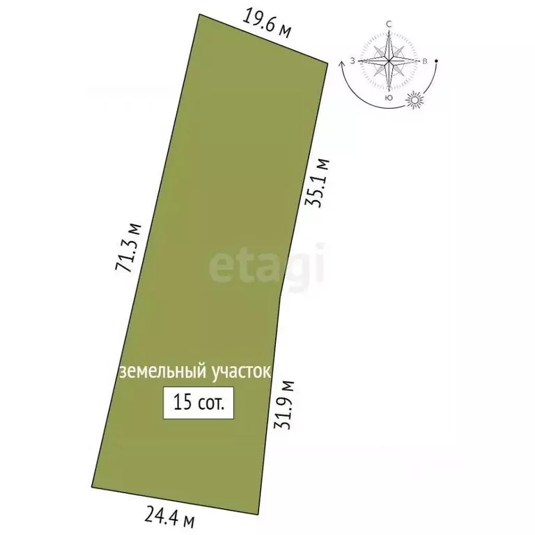 Участок в Ленинградская область, Гатчинский район, д. Старосиверская ... - Фото 1