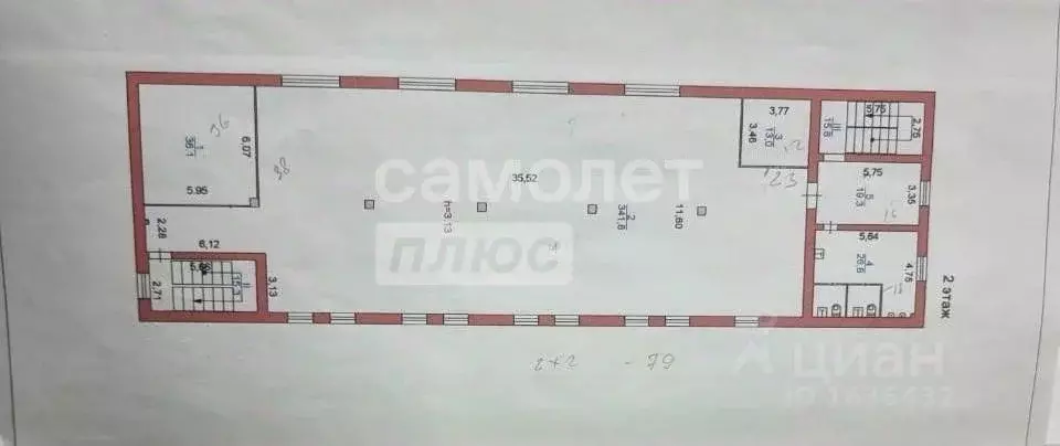Офис в Ивановская область, Иваново Витебская ул., 4Б (390 м) - Фото 1