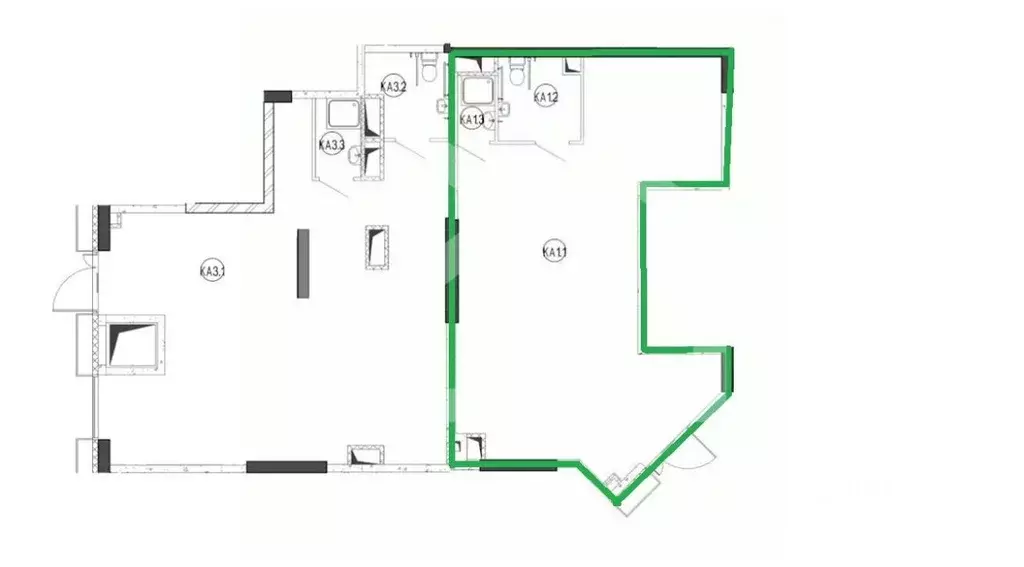 Помещение свободного назначения в Москва Летниковская ул., 6к2 (70 м) - Фото 2