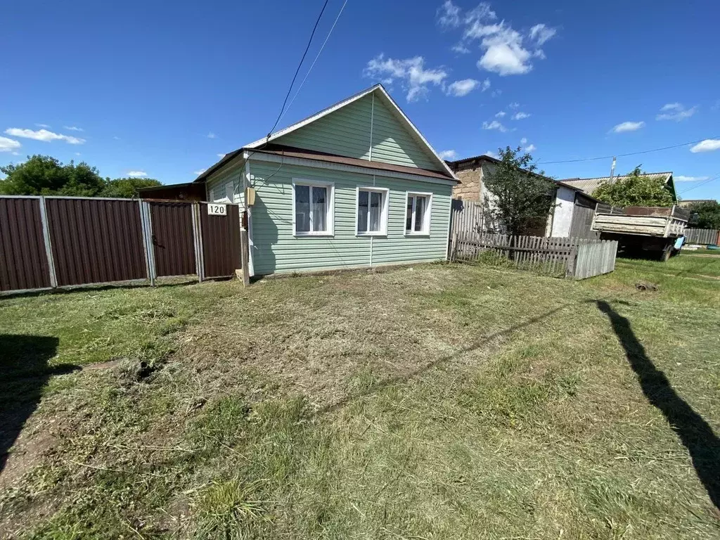 Дом в Оренбургская область, с. Октябрьское ул. Дедовская, 120 (54 м) - Фото 2