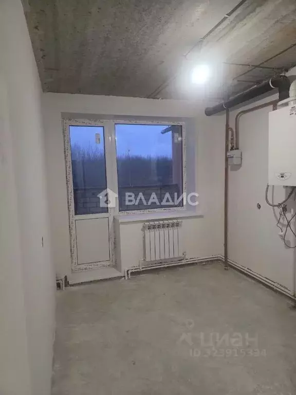 1-к кв. Владимирская область, Владимир Пиганово мкр, Центральная ул., ... - Фото 1