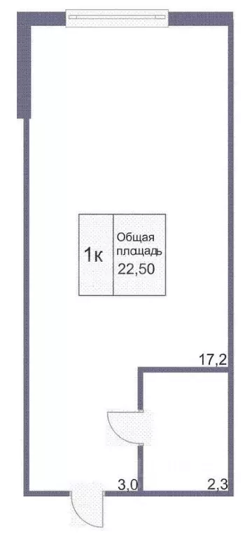 Студия Кемеровская область, Кемерово просп. Ленина, 135 (22.6 м) - Фото 2