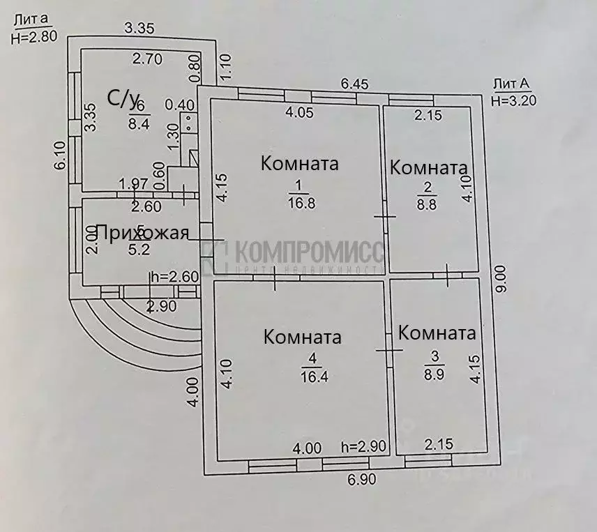 Дом в Краснодарский край, Абинский район, Холмское с/пос, Холмская ... - Фото 2