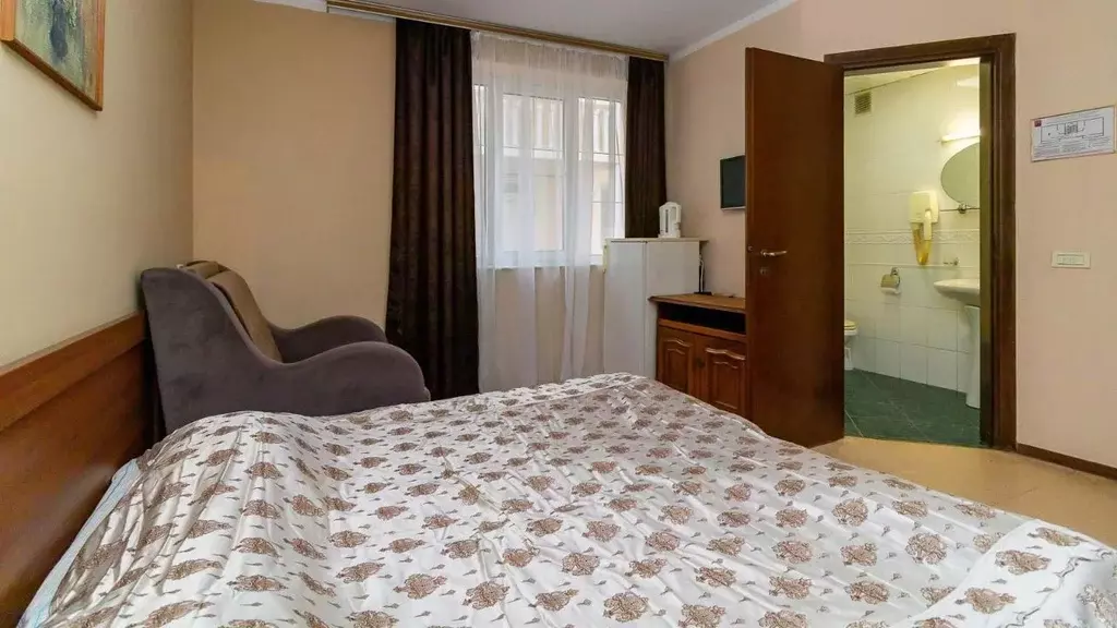 Комната Краснодарский край, Сириус пгт ул. Цимлянская, 12с14 (19.0 м) - Фото 0